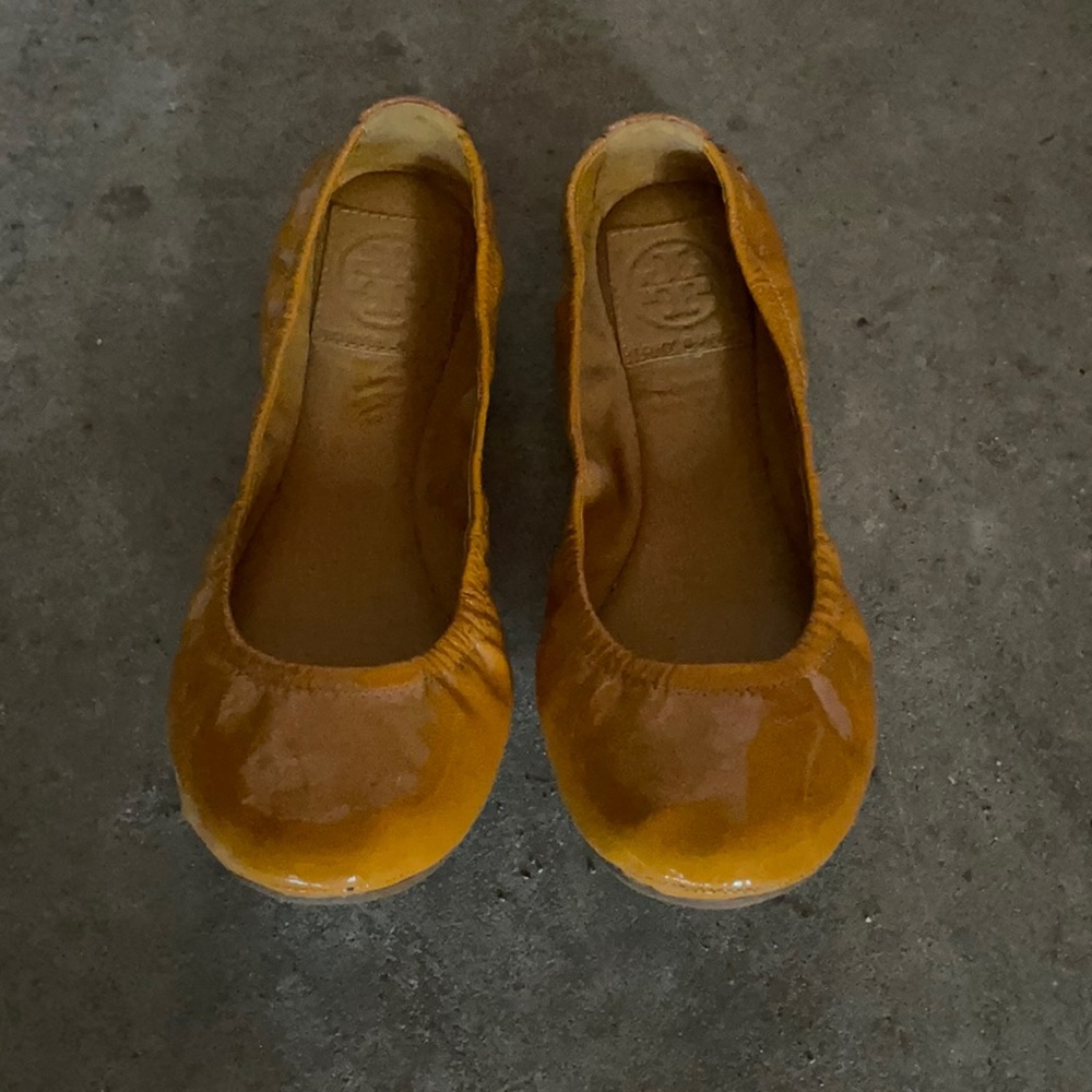 Tory Burch Patent Leather Ballet Flats